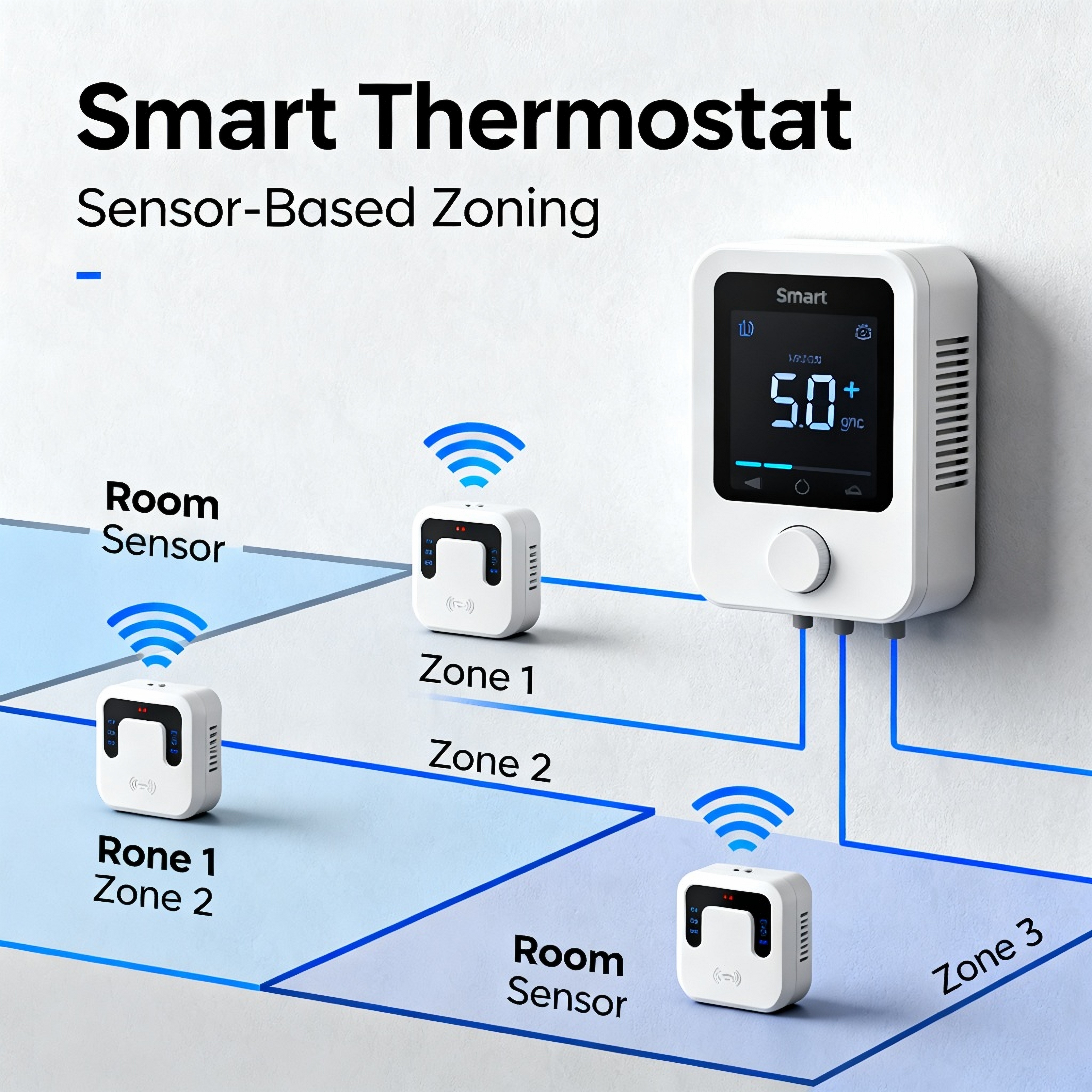 Smart Thermostat / Sensor-Based Zoning